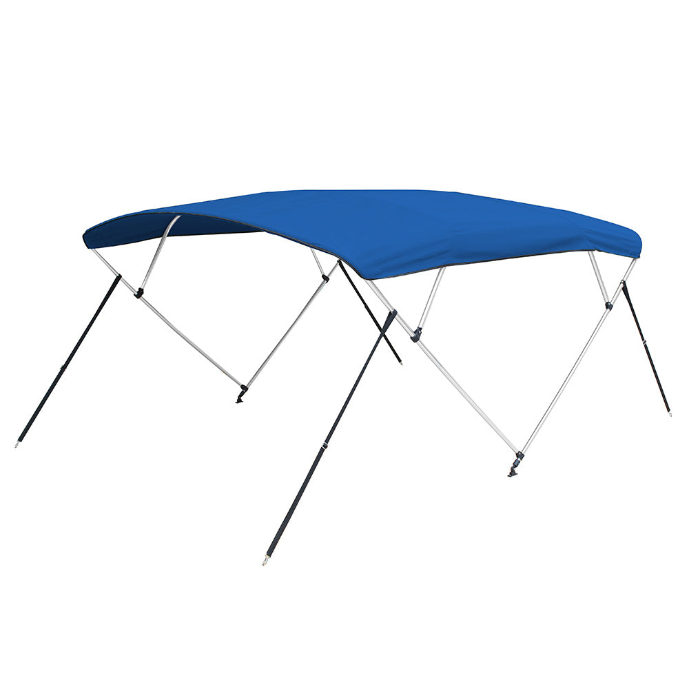 Carver by Covercraft Carver 3 Bow 5481U Bimini Top with Boot - Pacific Blue Acrylic at Sonark Marine