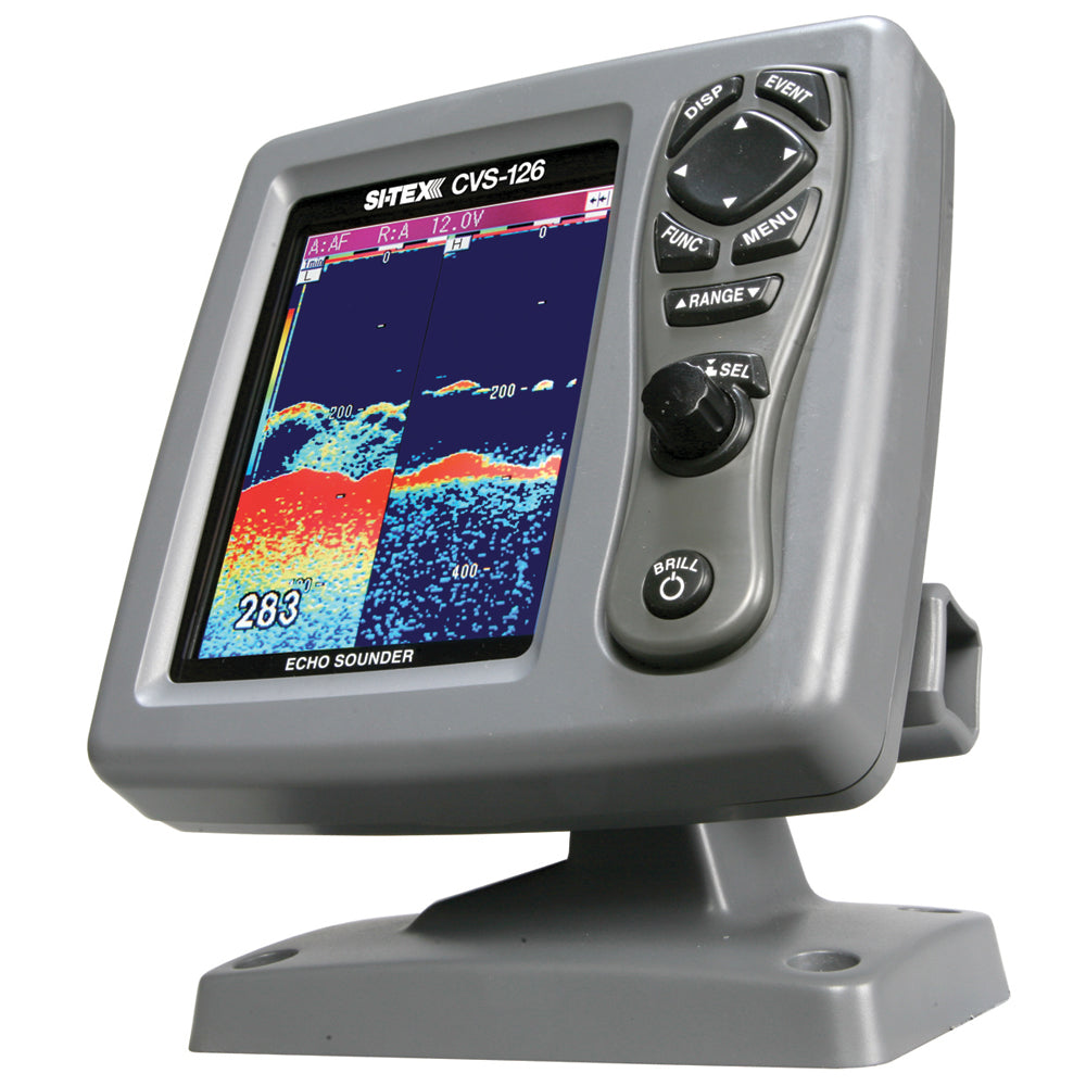 SI-TEX CVS-126 Dual Frequency Color Echo Sounder at Sonark Marine