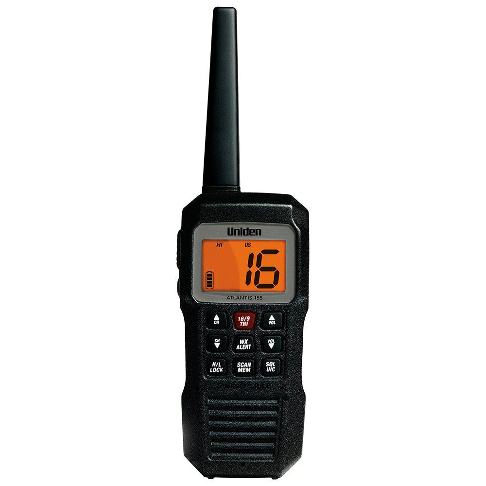 Uniden Uniden Atlantis 155 Handheld Two-Way VHF Floating Marine Radio marine VHF radio for boats