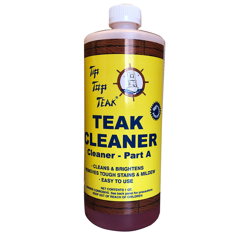Tip Top Teak Cleaner Part A - Quart at Sonark Marine