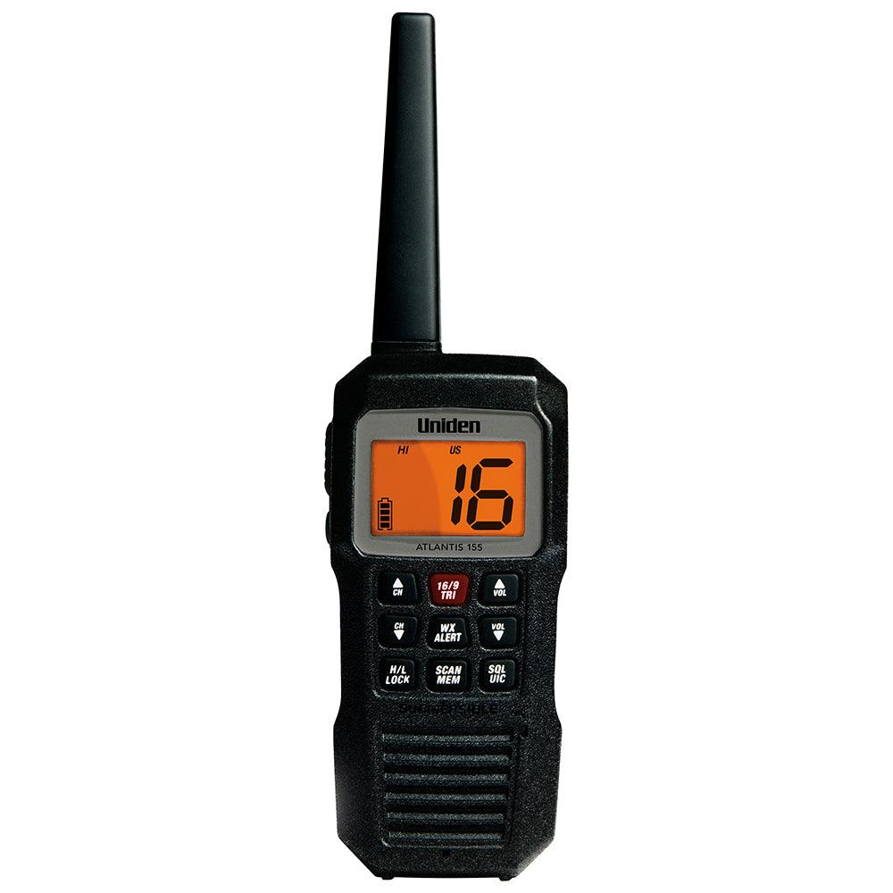 Handheld VHF marine radios for boating, fishing, and emergency use