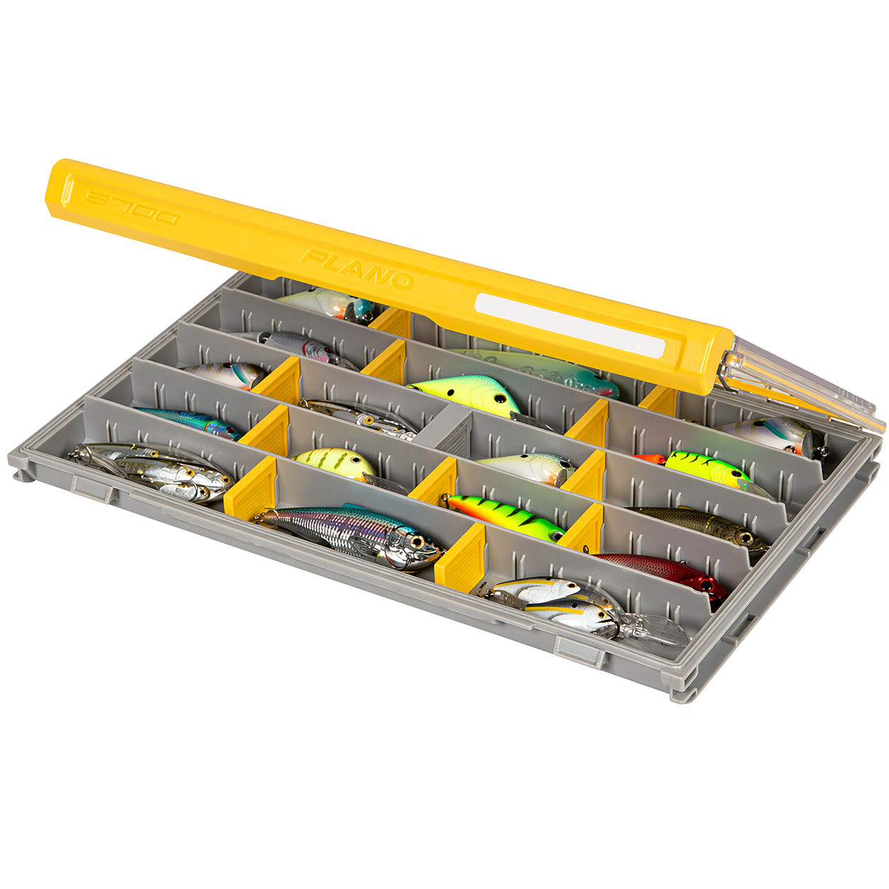 Organized fishing tackle and utility storage for boats
