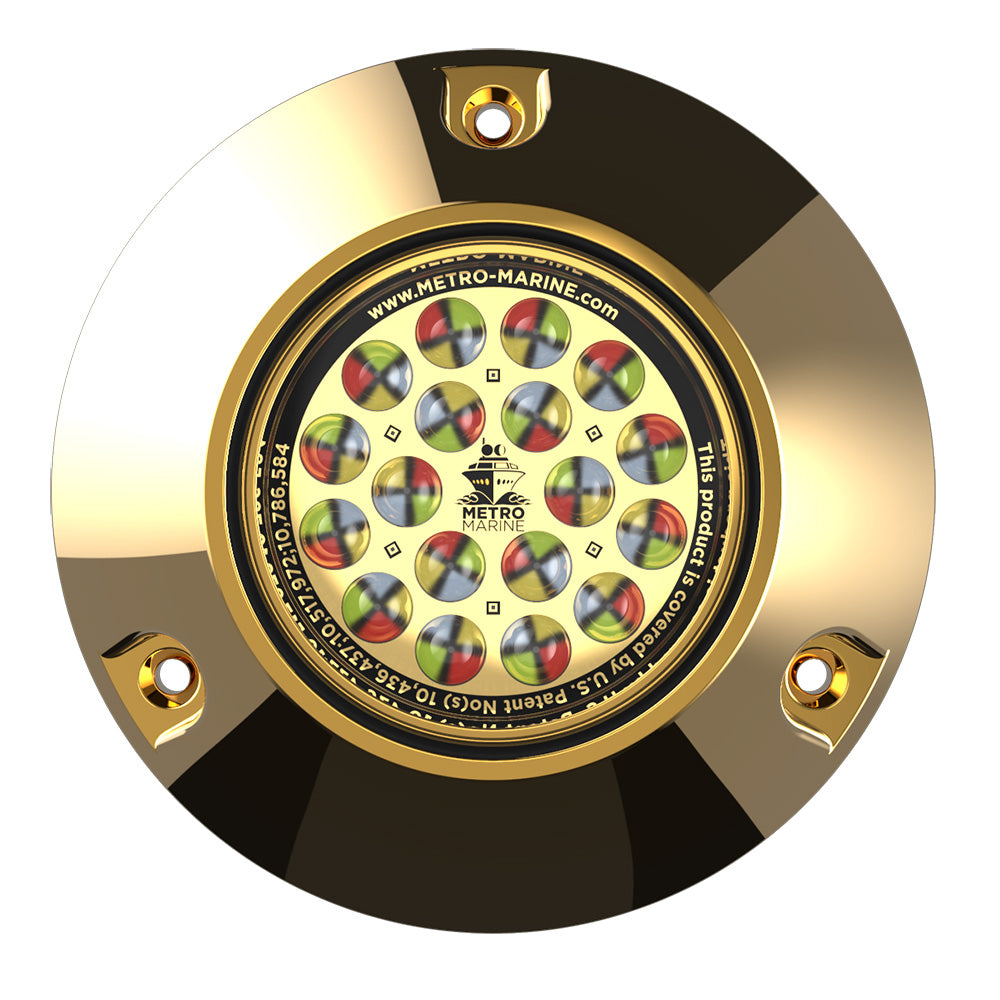 Metro Marine High-Output Submersible Underwater Light w/Intelligent Full Spectrum LED's - RGBW, 45&deg; Beam