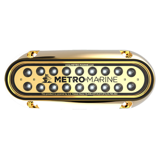 Metro Marine High-Output Elongated Underwater Light w/Intelligent Monochromatic LED's - Blue, 45&deg; Beam