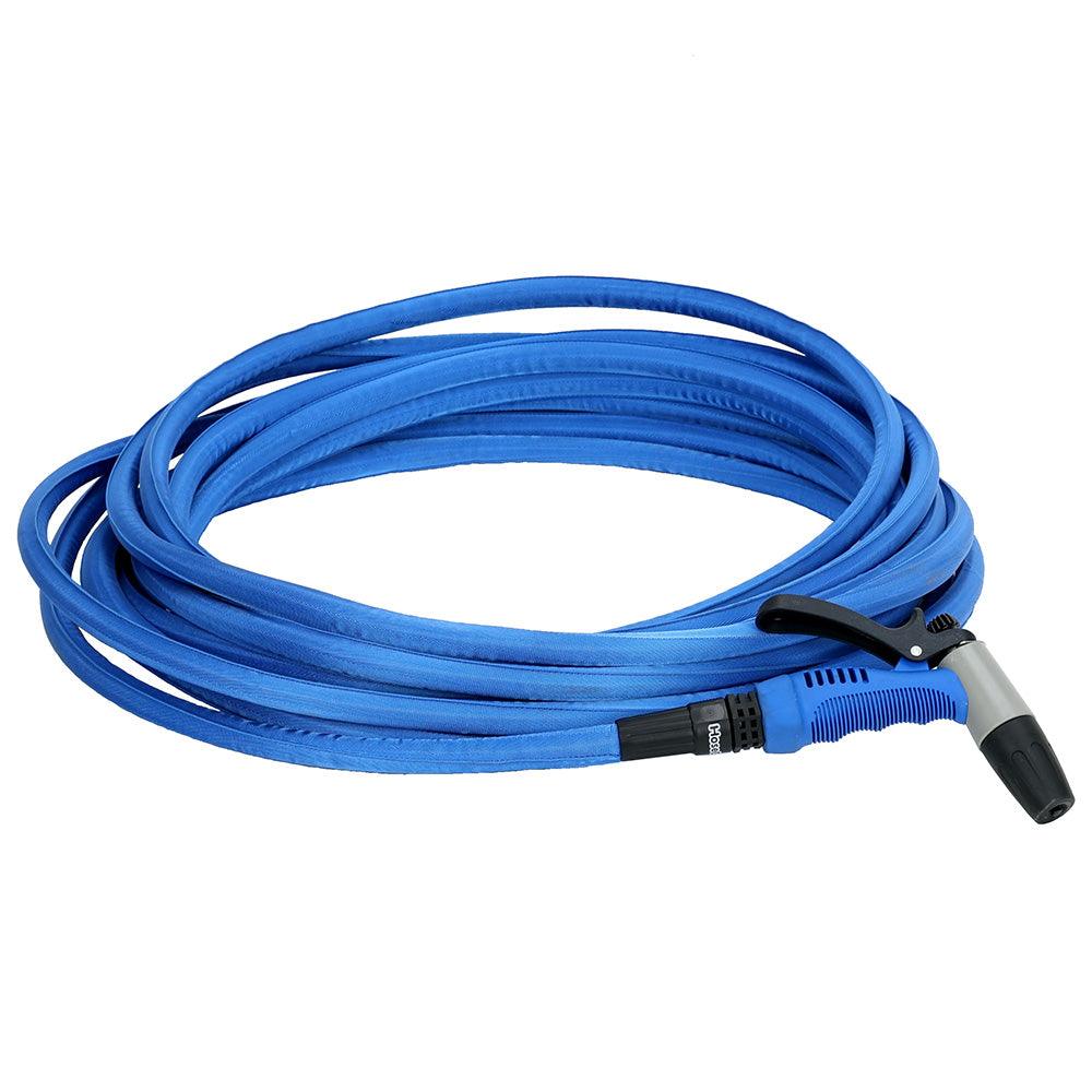 HoseCoil 25 Blue Flexible Hose Kit w/Rubber Tip Nozzle [HF25K] - SONARK MARINE 