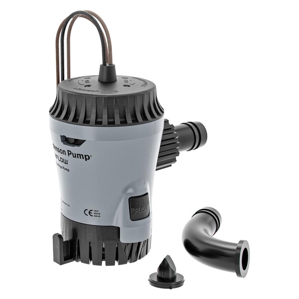 Johnson Pump Aqua Void Automatic 500 GPH Bilge Pump - 12V [10-13626-03] - SONARK MARINE 