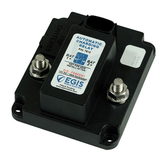 Egis Programmable Automatic Charging Relay (ACR) 160A, 12V [7610] - SONARK MARINE 