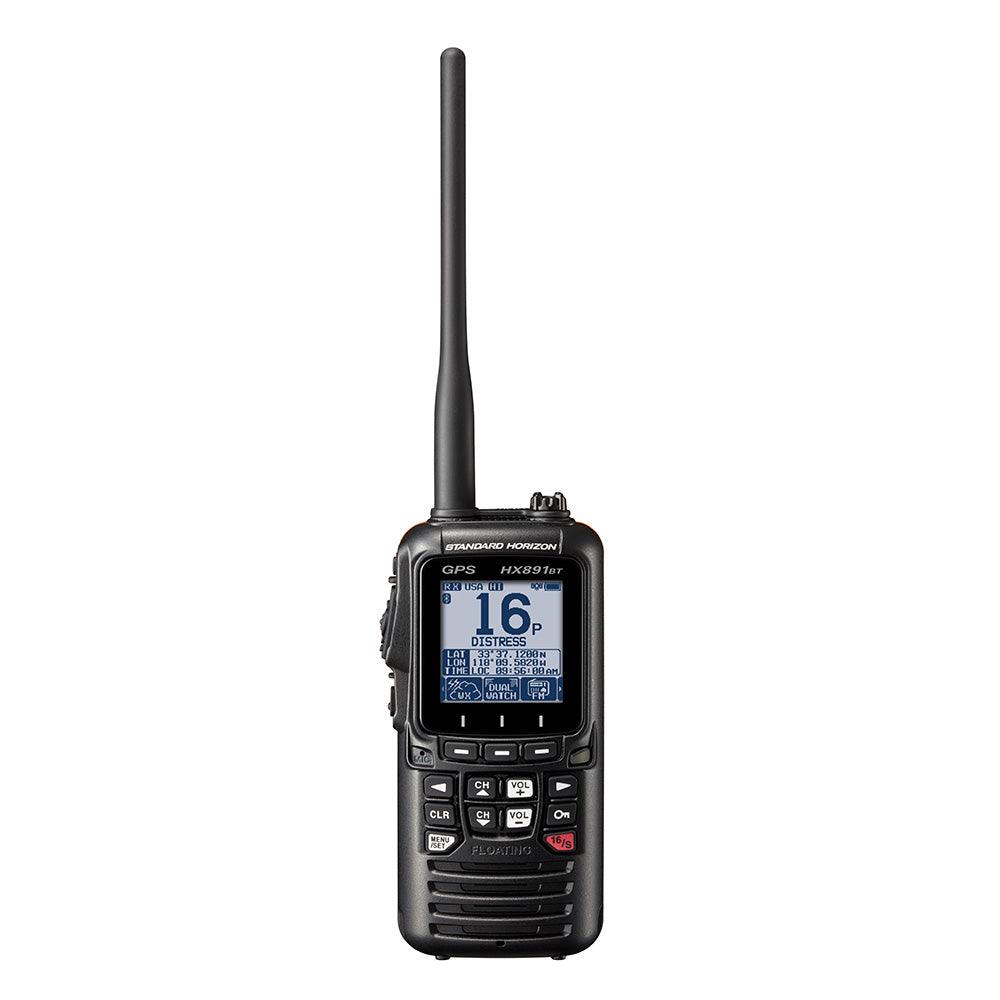 Standard Horizon HX891BT Handheld VHF w/Bluetooth - Black [HX891BTBK] - SONARK MARINE 