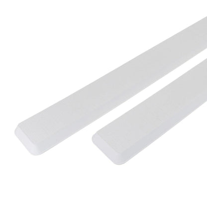 SeaDek Cockpit Coaming Bolster Set (2) - 4" x 39" 20mm Thick - White w/Brushed Texture [53582-81235] - SONARK MARINE 