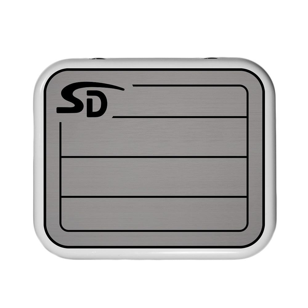 SeaDek YETI Roadie 24 Teak Cooler Pad - 6mm - Storm Grey/Black [53637-80066] - SONARK MARINE 