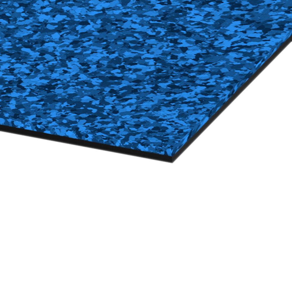 SeaDek 40" x 80" 6mm Two Color Full Sheet - Brushed Texture - Aqua Camo/Black (1016mm x 2032mm x 6mm) [45225-80336] - SONARK MARINE 