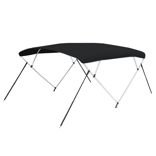 Carver by Covercraft Carver 3 Bow 5487U Bimini Top with Boot - Black Acrylic