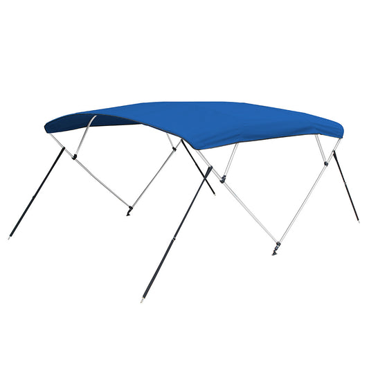 Carver by Covercraft Carver 3 Bow 5481U Bimini Top with Boot - Pacific Blue Acrylic