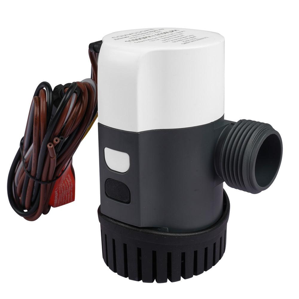 Commodore 1100 GPH Automatic AMP Sensor Bilge Pump - 12V [CM-B31-1100B] - SONARK MARINE 