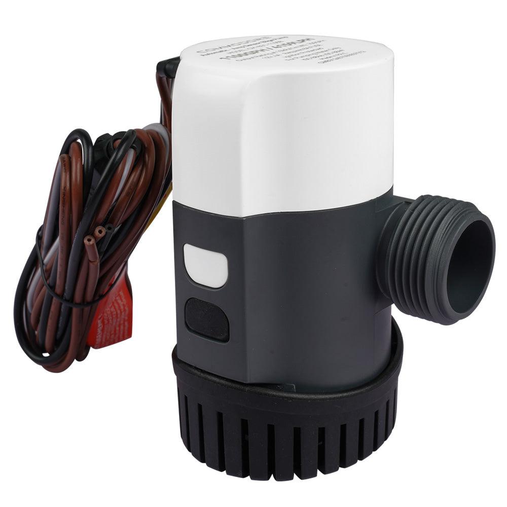 Commodore 2000 GPH Automatic AMP Sensor Bilge Pump - 24V [CM-B31-2000B-24V] - SONARK MARINE 