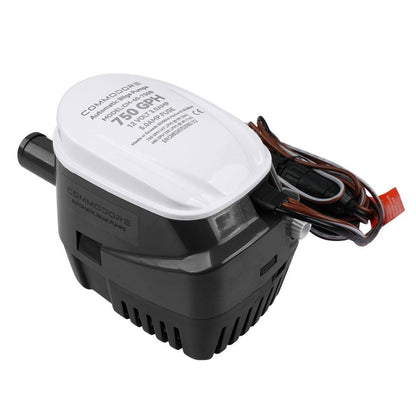 Commodore 750 GPH 60 Series Automatic Bilge Pump - 12V [CM-60-750B] - SONARK MARINE 