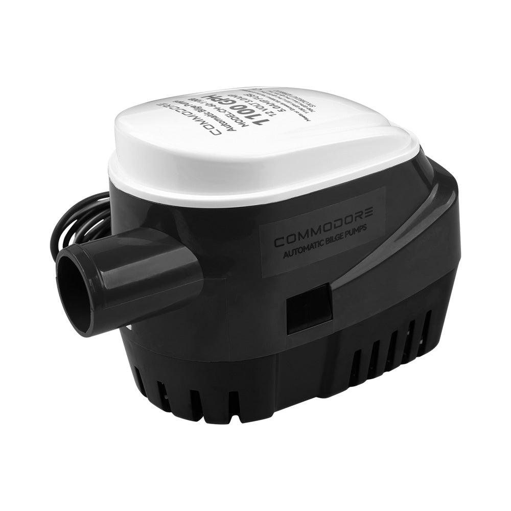 Commodore 1100 GPH 60 Series Automatic Bilge Pump - 12V [CM-60-1100B] - SONARK MARINE 