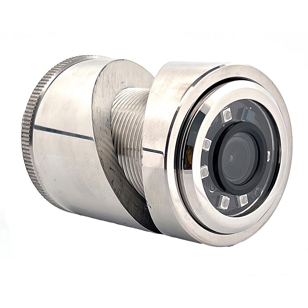 Iris 3MP Compact 316L Stainless Steel Thru-Hull/Panel IP Camera - 2.8mm Lens [IRIS435-28] - SONARK MARINE 