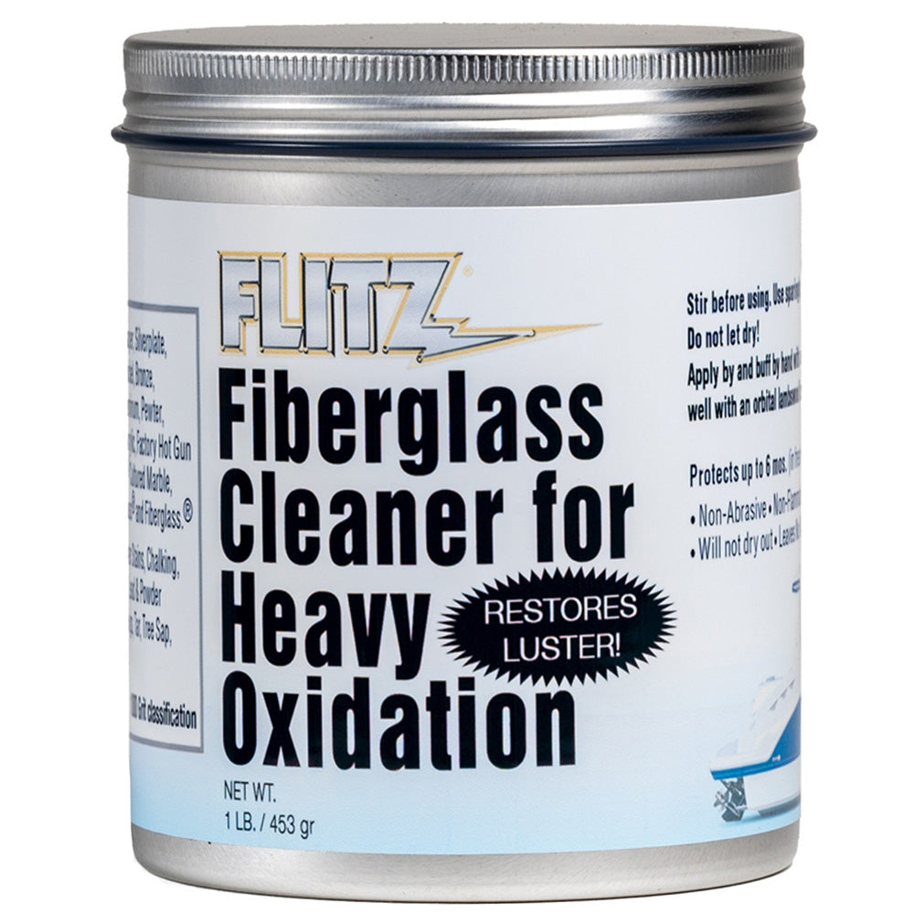 Flitz Fiberglass Cleaner f/Heavy Oxidation - 1lb at Sonark Marine