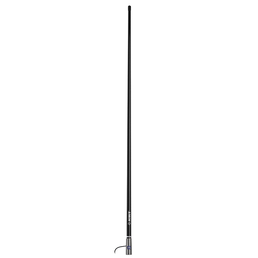 Scout Titan Series 4' Black VHF Antenna 3dB Stainless Steel Ferule w/5M RG-58 Includes PL-259 at Sonark Marine