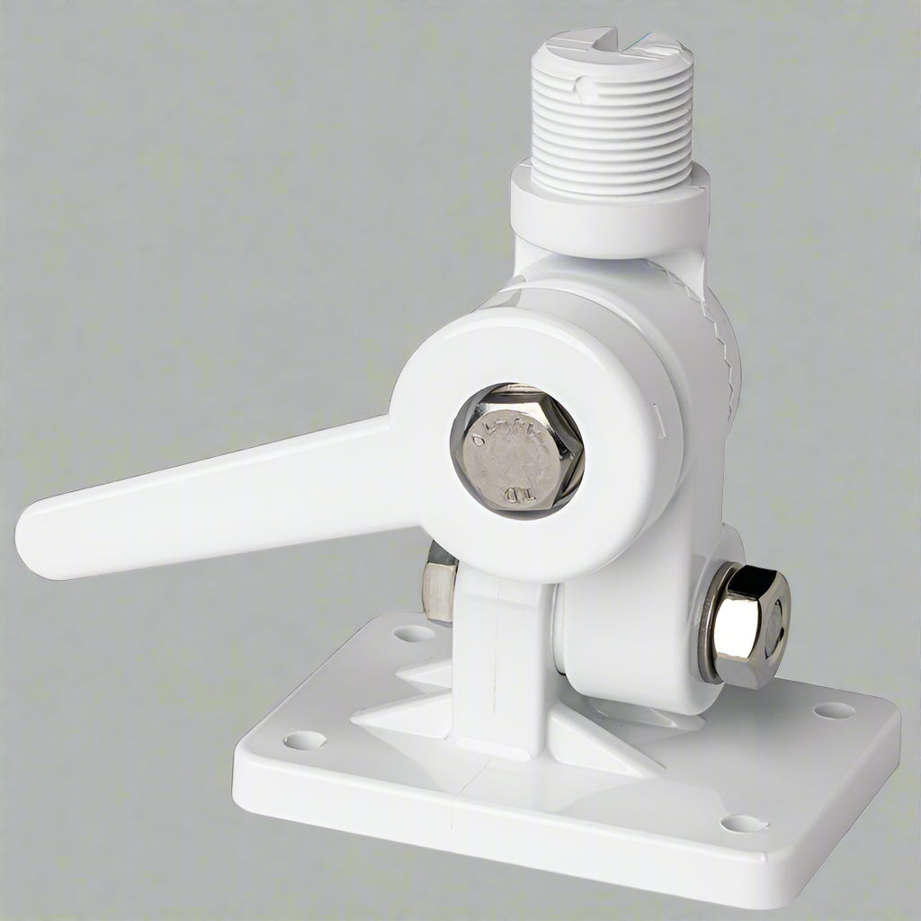 Scout Four-Way Nylon Ratchet Mount - White [PF AC NBASE001]