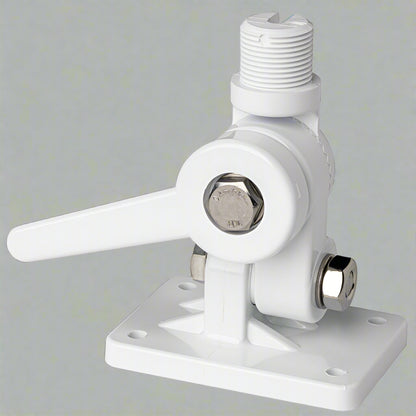 Scout Four-Way Nylon Ratchet Mount - White [PF AC NBASE001]