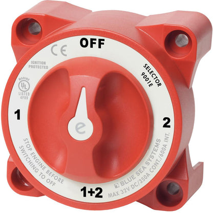 Blue Sea 9001e e-Series Battery Switch Selector [9001E] - SONARK MARINE 