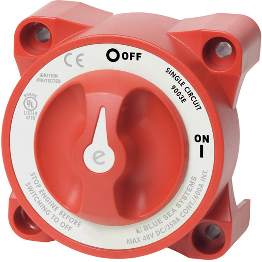 Blue Sea 9003e e-Series Battery Switch Single Circuit ON/OFF marine boat equipment
