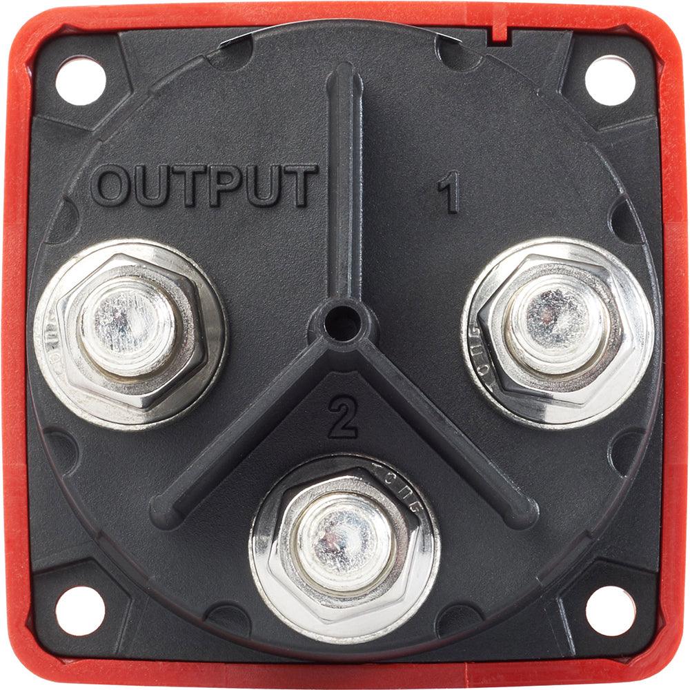 Blue Sea 6007 m-Series (Mini) Battery Switch Selector Four Position Red [6007] - SONARK MARINE 