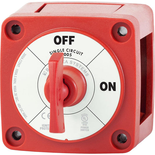 Blue Sea 6005 m-Series (Mini) Battery Switch Single Circuit ON/OFF [6005] - SONARK MARINE 