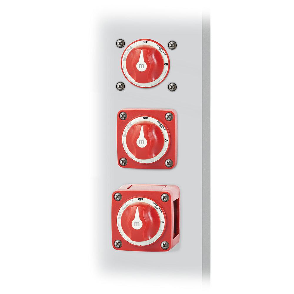 Blue Sea 6006 m-Series (Mini) Battery Switch Single Circuit ON/OFF Red [6006] - SONARK MARINE 