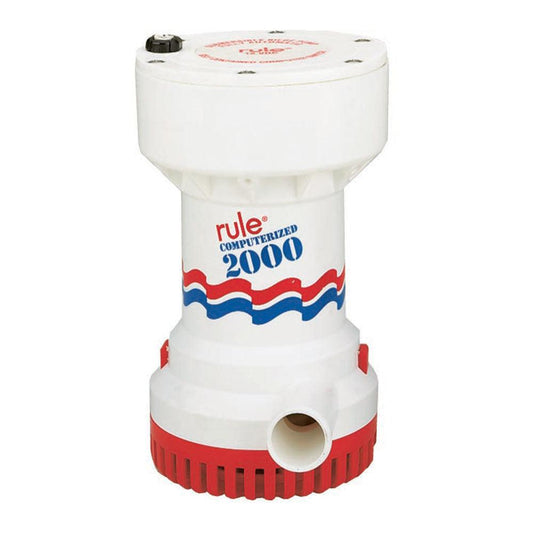 Rule 2000 G.P.H. Automatic Bilge Pump [53S] - SONARK MARINE 