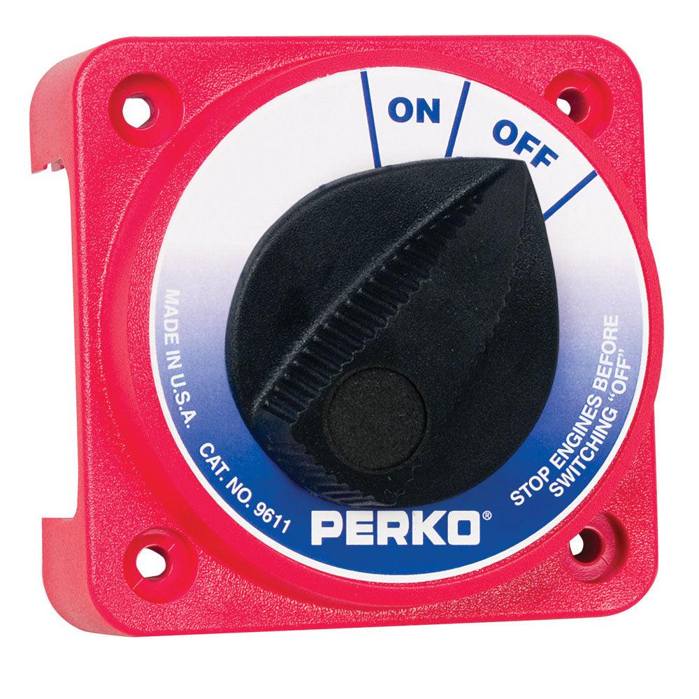 Perko 9611DP Compact Medium Duty Main Battery Disconnect Switch [9611DP] - SONARK MARINE 