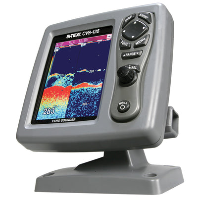 SI-TEX CVS-126 Dual Frequency Color Echo Sounder — Sonark Marine