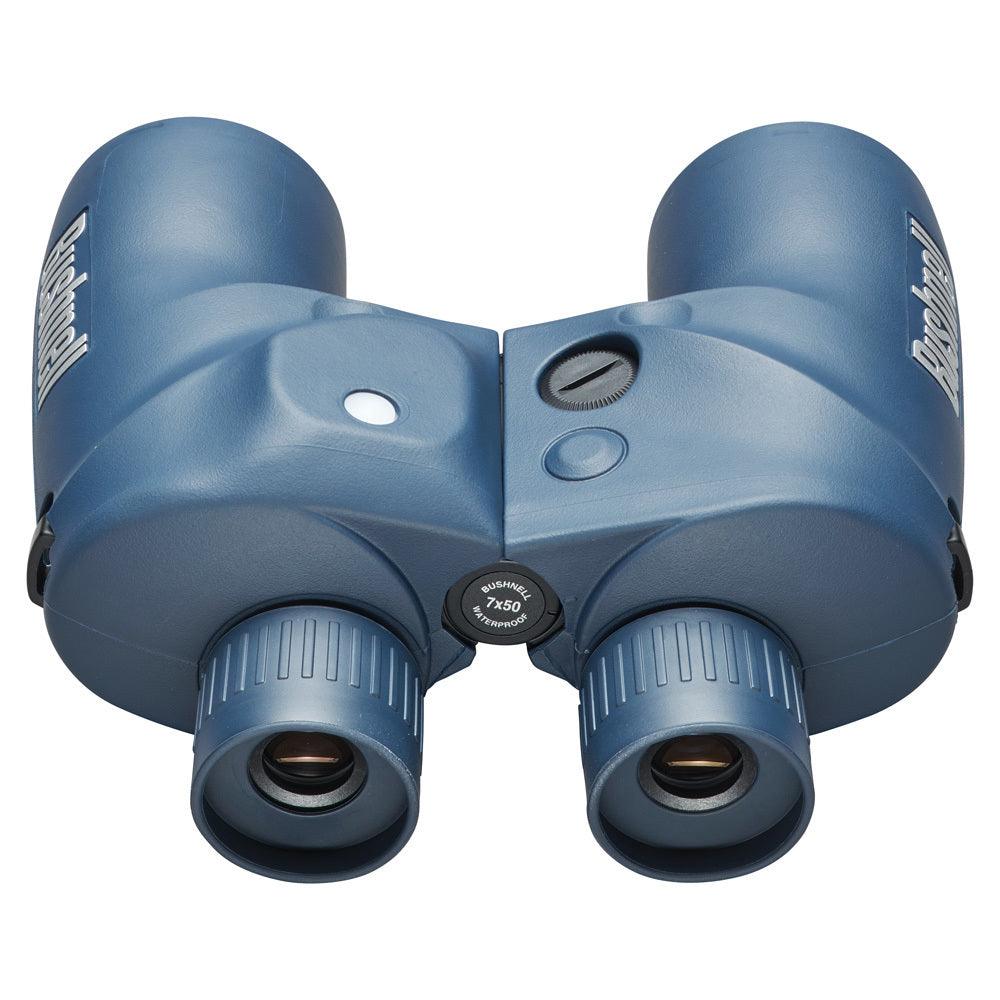 Bushnell Marine 7 x 50 Waterproof/Fogproof Binoculars w/Illuminated Compass [137500] - SONARK MARINE 