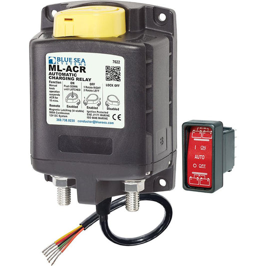 Blue Sea 7622 ML-Series Heavy Duty Automatic Charging Relay [7622] - SONARK MARINE 