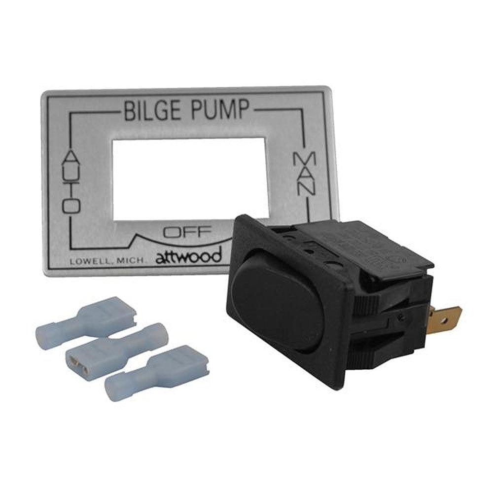 Attwood 3-Way Auto/Off/Manual Bilge Pump Switch [7615A3] - SONARK MARINE 