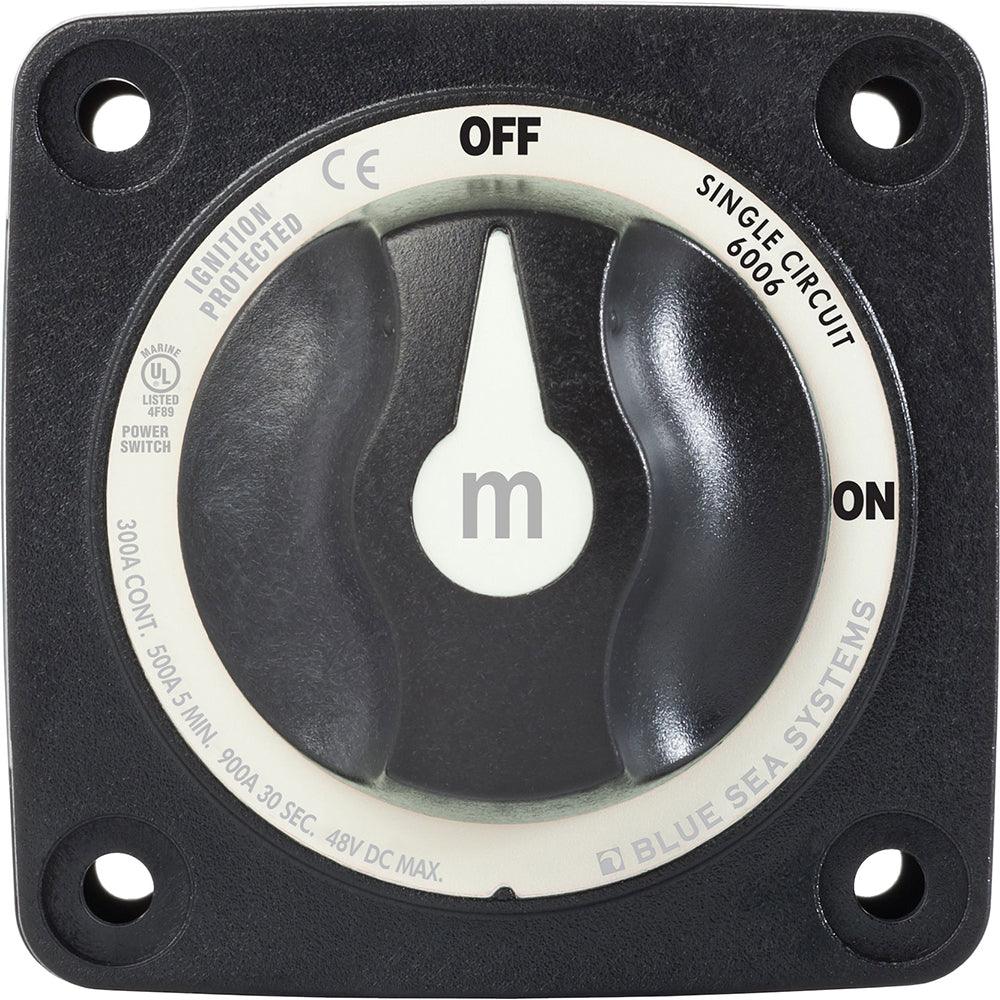 Blue Sea 6007200 Battery Switch Mini - 4 Position - Black [6007200] - SONARK MARINE 