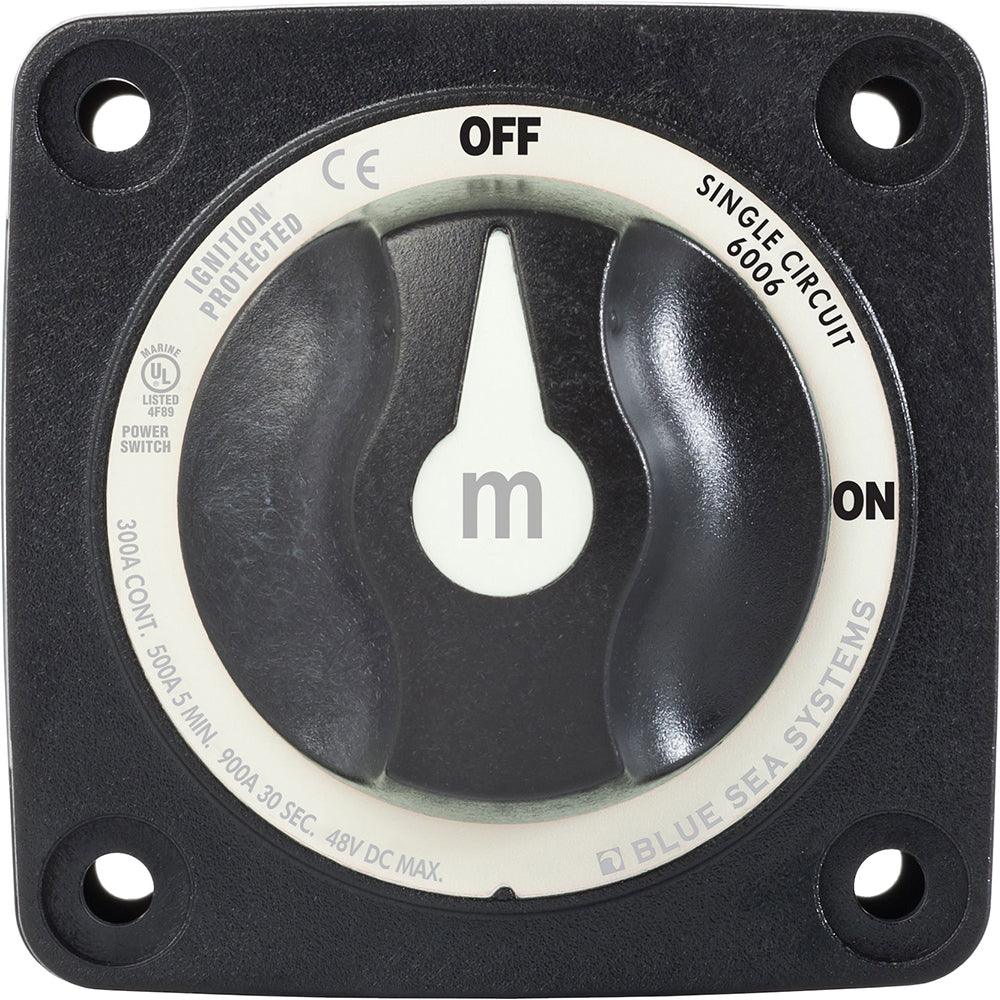 Blue Sea 6006200 Battery Switch Mini ON/OFF - Black [6006200] - SONARK MARINE 