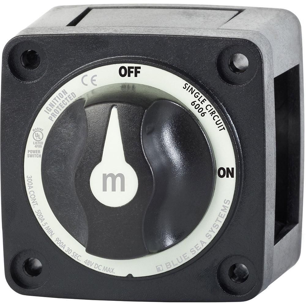 Blue Sea 6006200 Battery Switch Mini ON/OFF - Black [6006200] - SONARK MARINE 