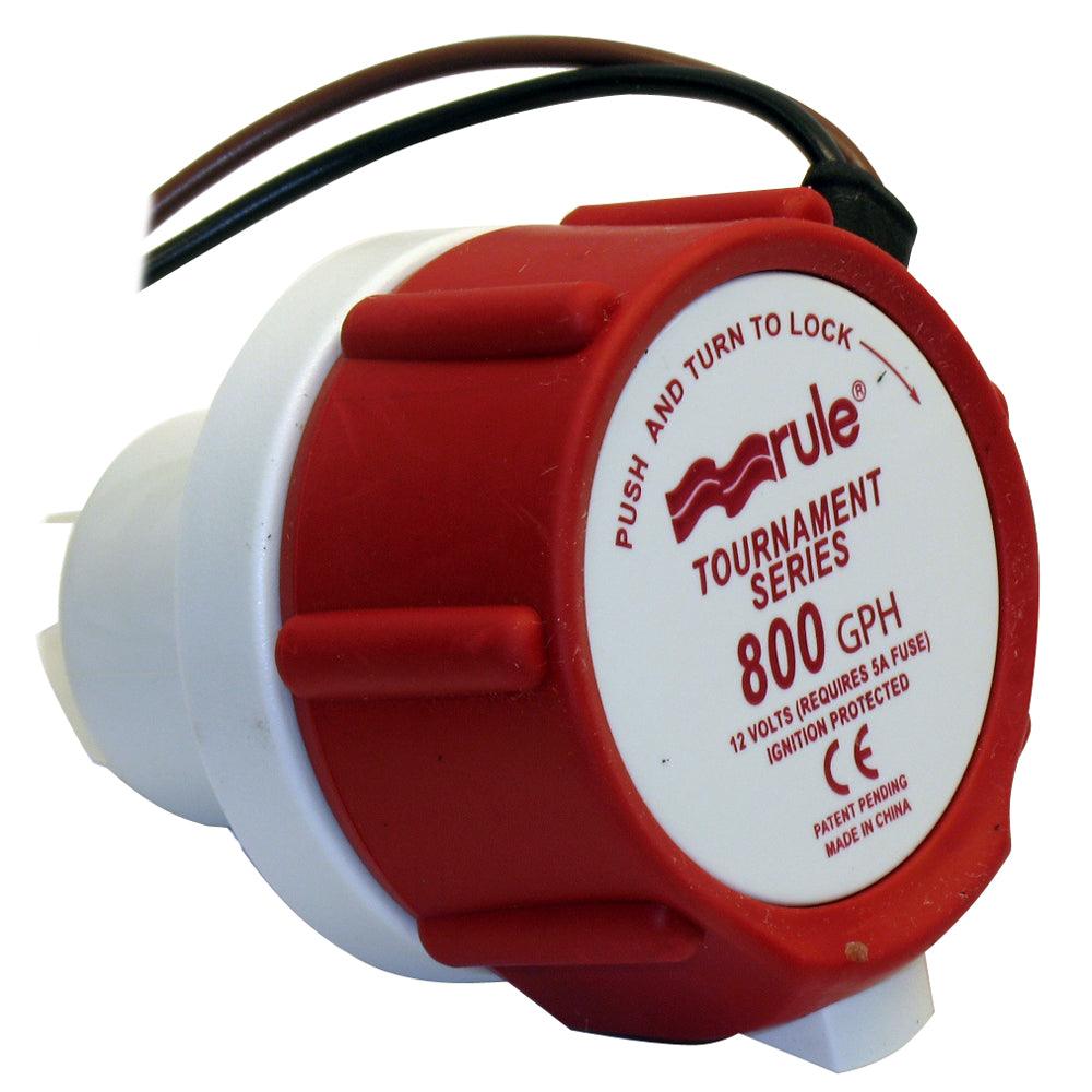 Rule 46DR Replacement Motor Cartridge f/Tournament Series - 800GPM/12V [46DR] - SONARK MARINE 