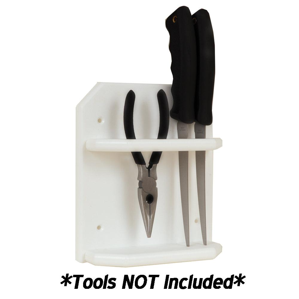 TACO Poly Knife & Plier Holder - White [P01-1000W] - SONARK MARINE 