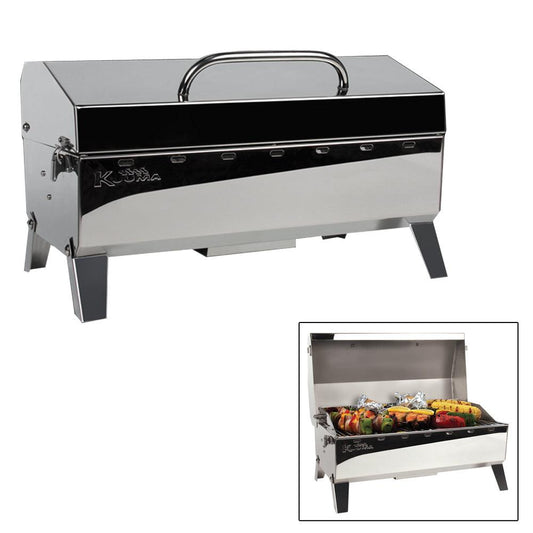 Kuuma Stow N Go 160 Gas Grill w/Thermometer and Ignitor [58131] - SONARK MARINE 