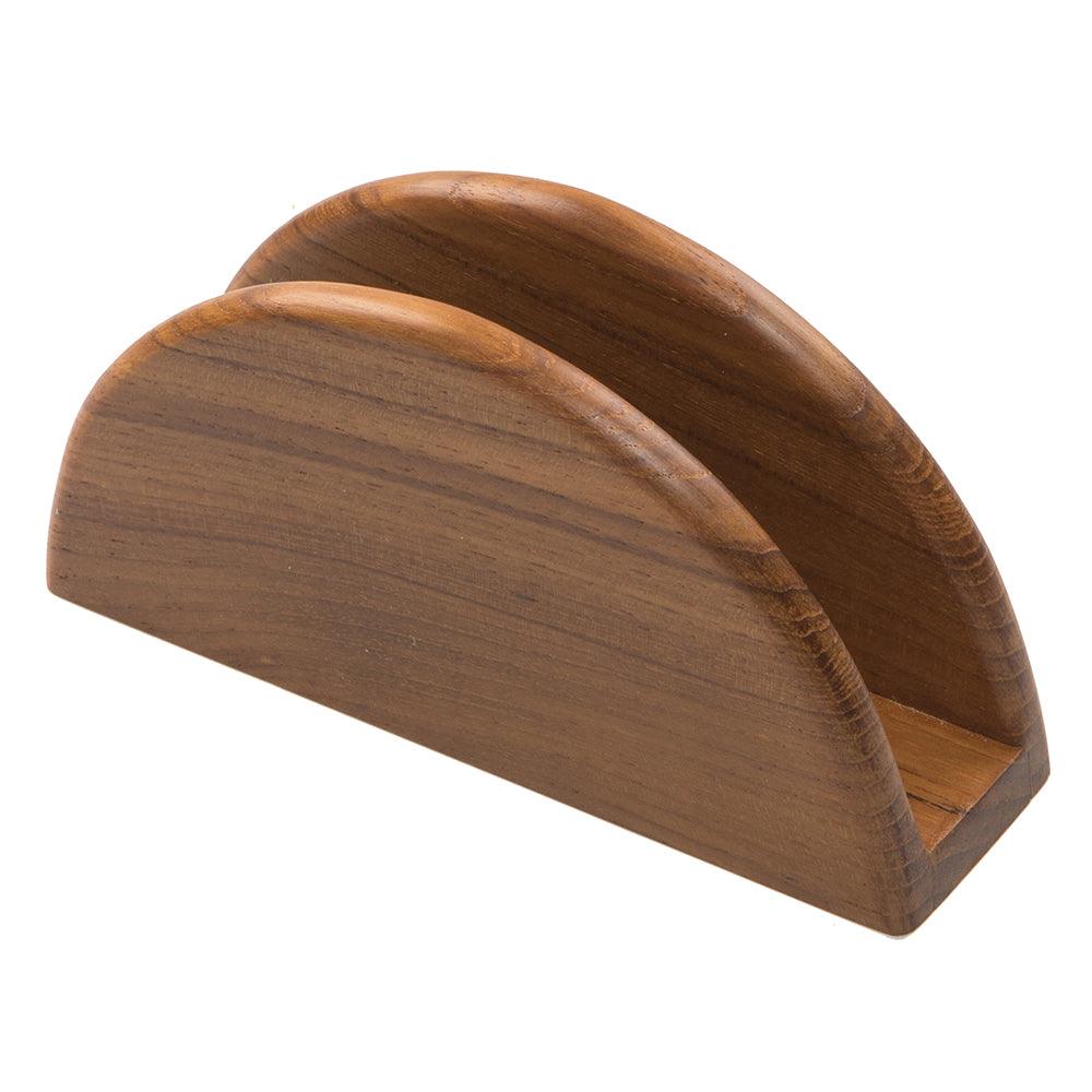 Whitecap Teak Napkin Holder [62433] - SONARK MARINE 