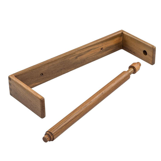 Whitecap Teak Wall-Mount Paper Towel Holder [62442] - SONARK MARINE 