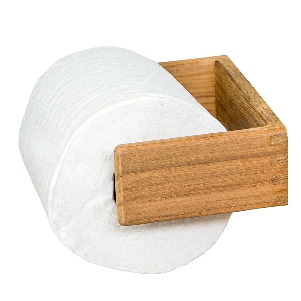 Whitecap Teak Toilet Tissue Rack [62322] - SONARK MARINE 