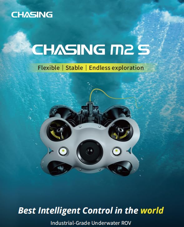 Chasing M2 S, Industrial-Grade Revolutionary Underwater Robot, Upgraded Intelligent Flightcontrol System and Image Algorithm, Unprecedented Underwater Perception and Freedom of Movement (6)