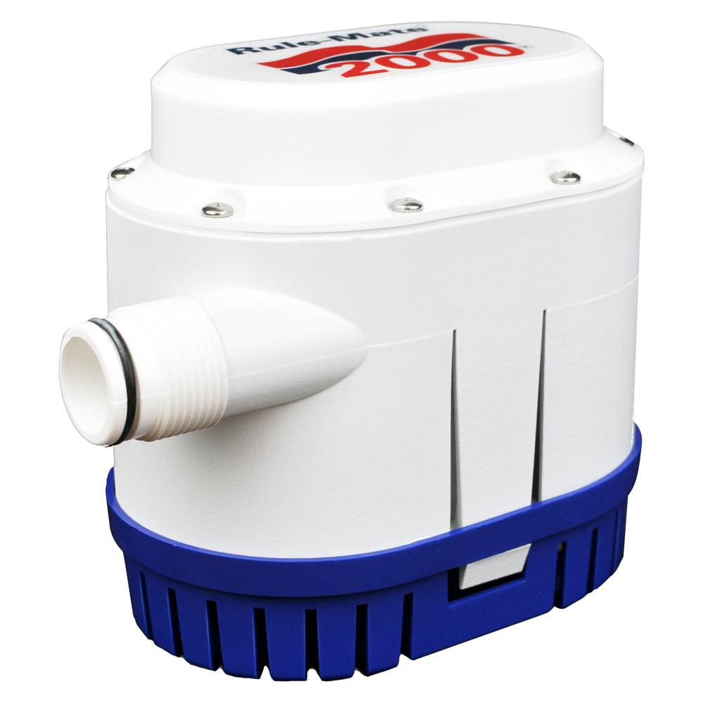 Rule Rule-Mate 2000 GPH Fully Automated Bilge Pump - 12V [RM2000A] - SONARK MARINE 