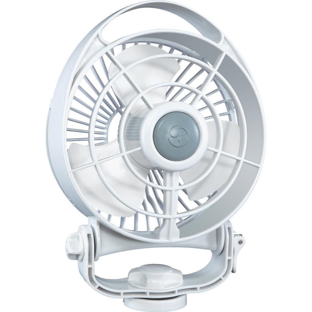 SEEKR by Caframo Bora 748 12V 3-Speed 6" Marine Fan - White [748CAWBX] - SONARK MARINE 