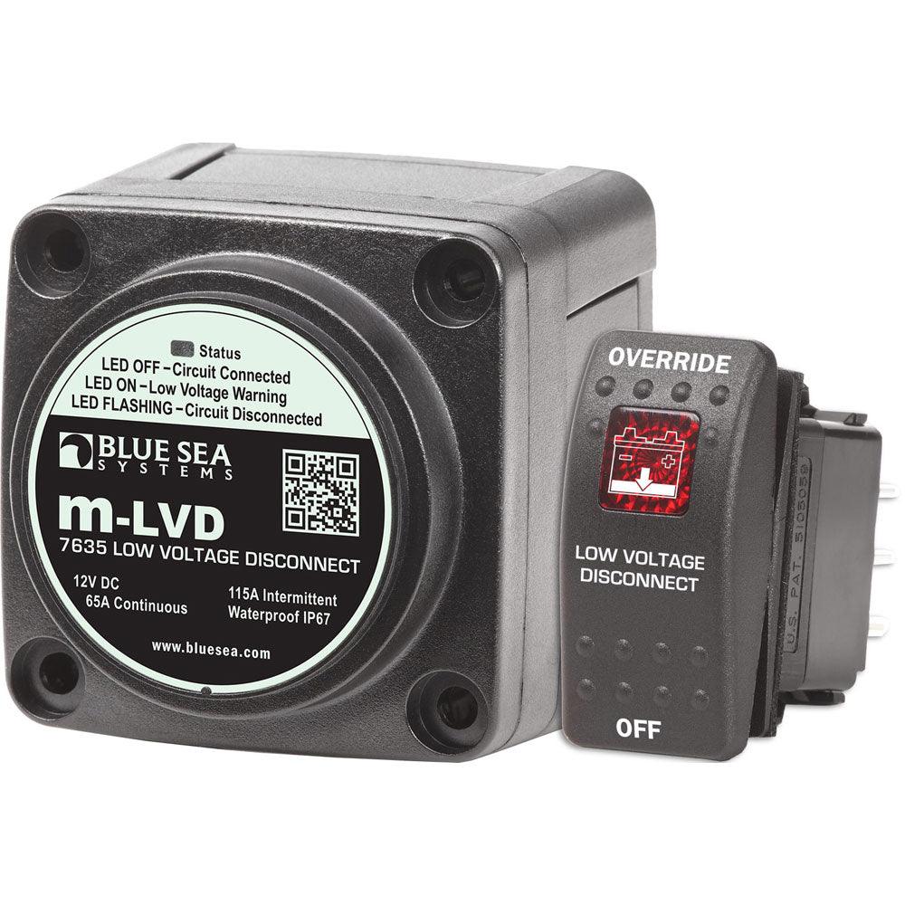 Blue Sea 7635 m-LVD Low Voltage Disconnect [7635] - SONARK MARINE 